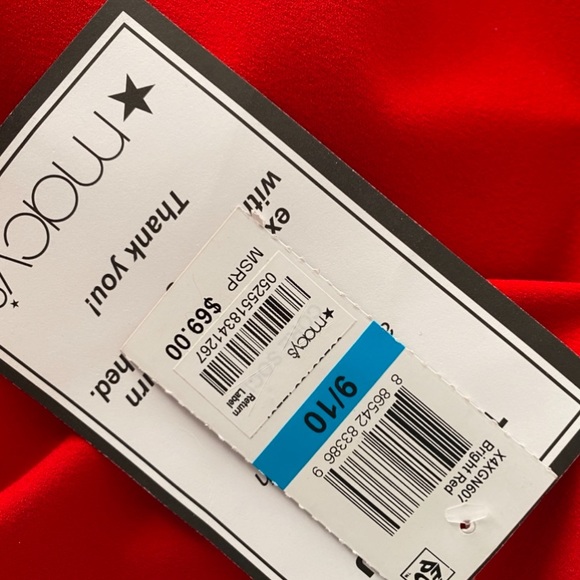 High-Low Red Formal Dress - Picture 2 of 2